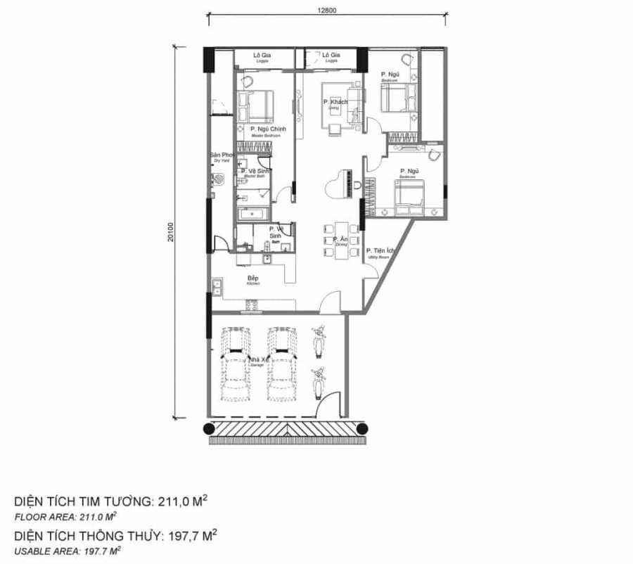Biệt thự nghỉ dưỡng trên không Sky-Linked Villas