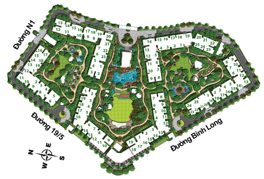 Căn hộ Emerald Precinct