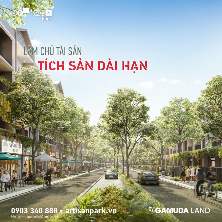 ???????? NHÀ PHỐ ARTISAN PARK – “BẤT ĐỘNG” SẢN SINH THU NHẬP “CHỦ ĐỘNG” MẠNH TRONG TƯƠNG LAI