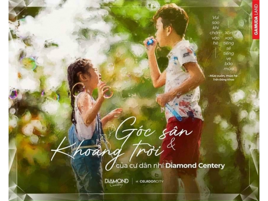 TRẠI HÈ SÁNG TẠO NƠI GÓC SÂN VÀ KHOẢNG TRỜI CỦA CƯ DÂN NHÍ DIAMOND CENTERY