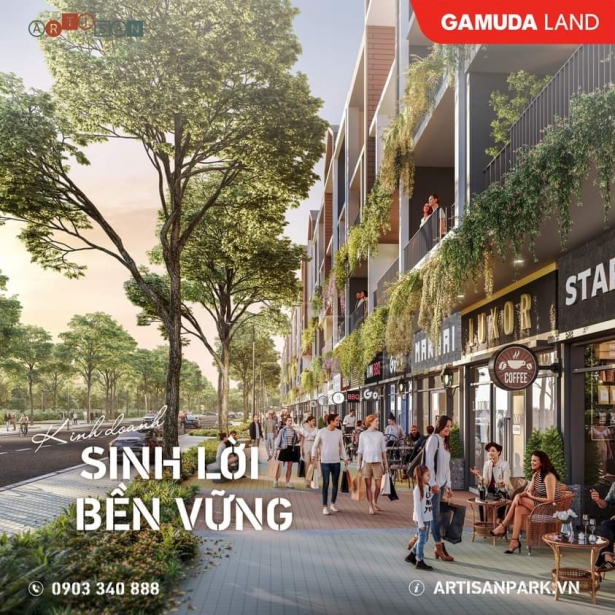 Tiện ích Artisan Gamuda City